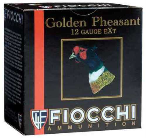 12 Gauge 25 Rounds Ammunition Fiocchi Ammo 3" 1 5/8 oz Lead #4